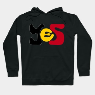 Yes to The Voice to Parliament Referendum Australia Aboriginal and Torres Straight Islander Hoodie